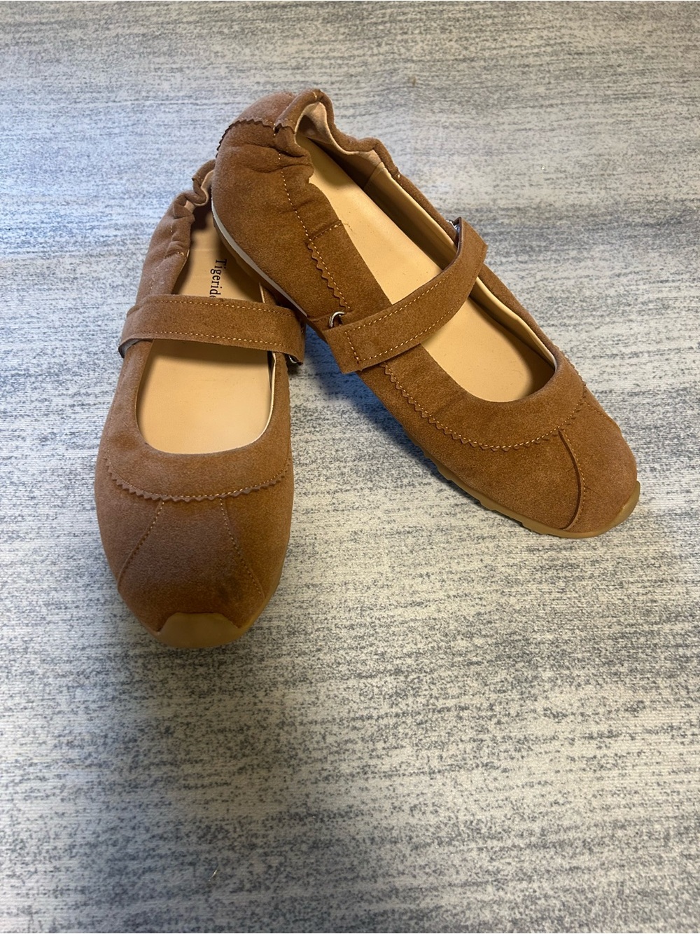Women’s Suede Slip-On Loafers in Brown - Casual Everyday Flats
